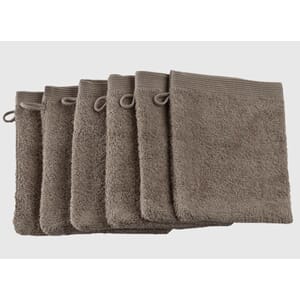 Håndkle vaskeduk walnut