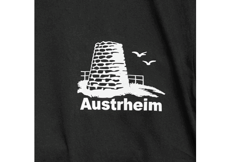 T-skjorte Str XL Austrheim vardetangen sort