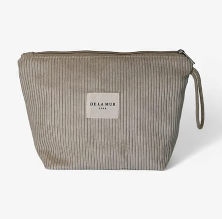 Toalettmappe tofe beige stor