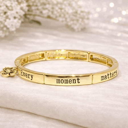 Armbånd every moment gullfarget