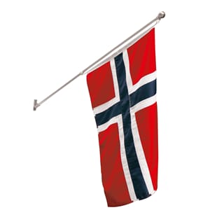 Flagg balkong snurre 150cm Norsk balkongflagg MÅ hente
