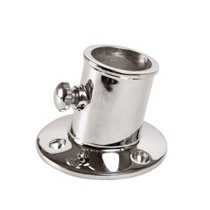 Flaggholder m/setteskrue 25mm til båt ol.