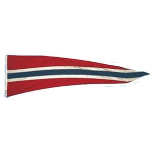 Vimpel 300cm Norsk Flagg
