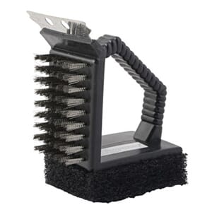 Grillskrubb 3i1 børste skrubb