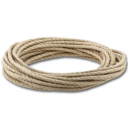 Tau hamp 4mm på rull på 50meter